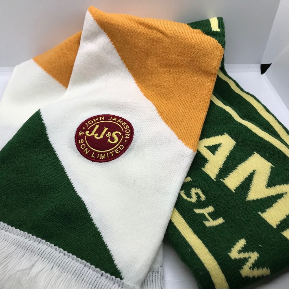 Official Jameson Irish Whiskey Embroidered Scarf
